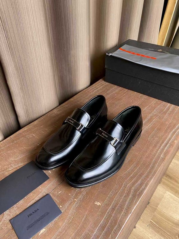PRADA 남성 수입 송아지 가죽 구두 001-179914