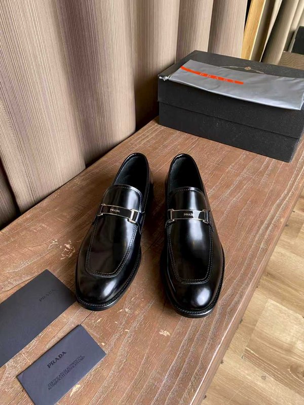 PRADA 남성 수입 송아지 가죽 구두 001-179914