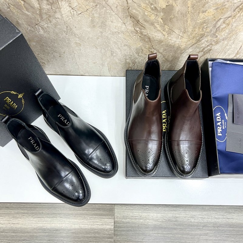 PRADA 사피아노 첼시 부츠 001-179935