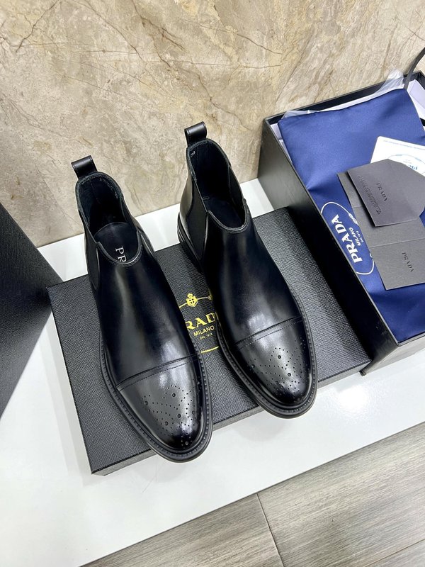 PRADA 사피아노 첼시 부츠 001-179935