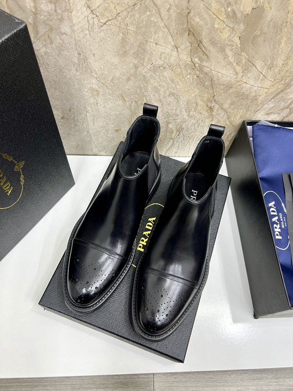 PRADA 사피아노 첼시 부츠 001-179935