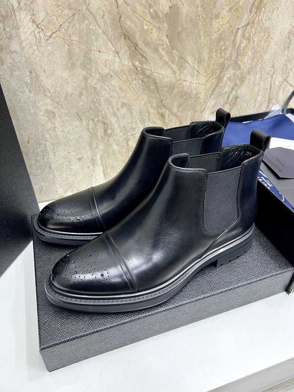 PRADA 사피아노 첼시 부츠 001-179935