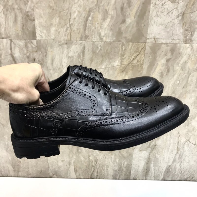 프라다 PRADA 남성 정장 가죽 슈즈 슬립온 001-179938
