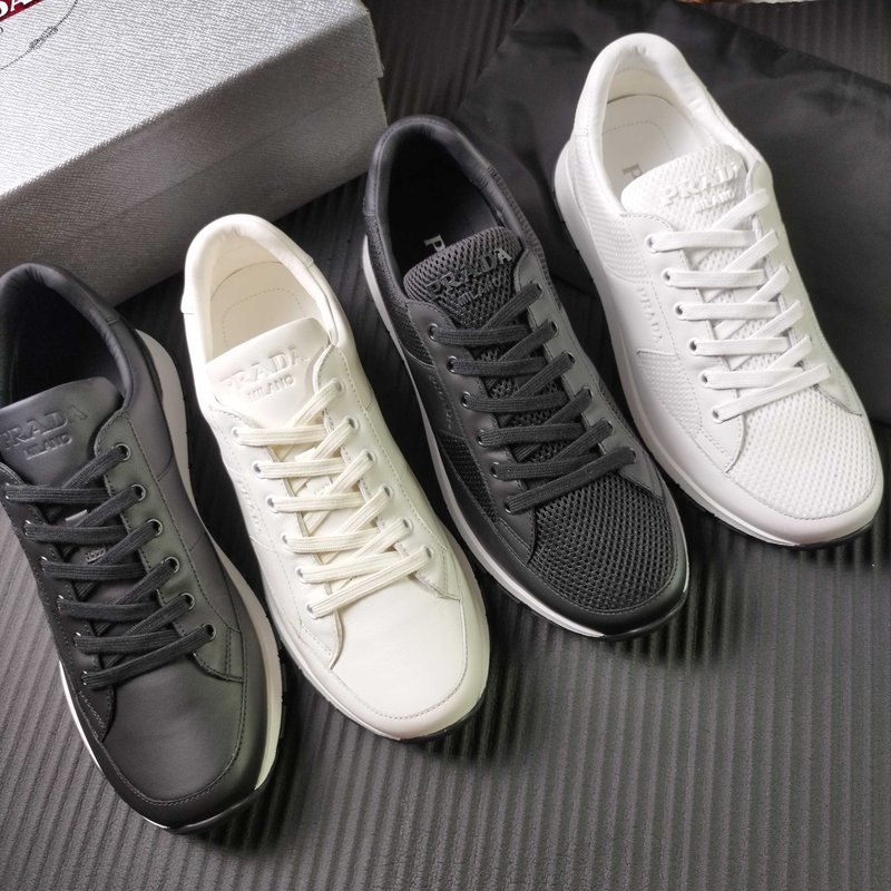 PRADA 블랙 메쉬 운동화 001-180008
