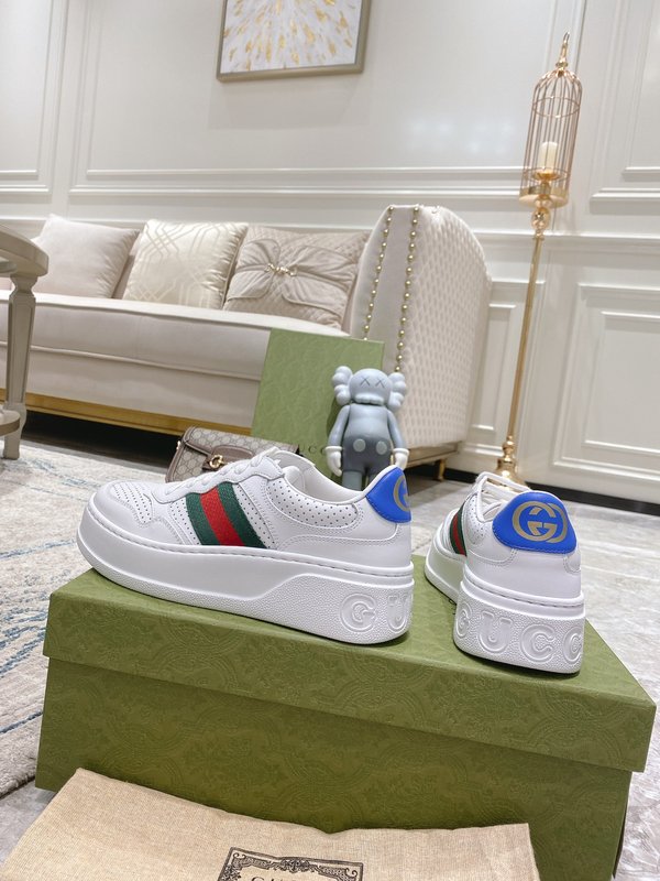 Gucci 구치 커플 화이트 운동화 001-180082