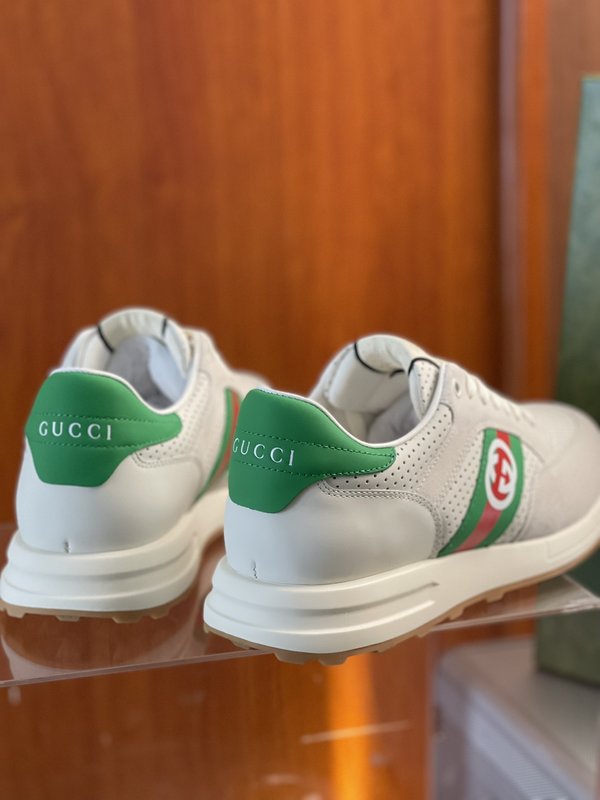 Gucci 남성 레트로 컬러 블록 캐주얼 운동화 001-180102