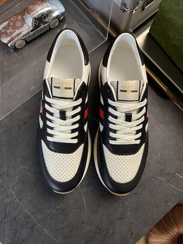 Gucci 남성 레트로 컬러 블록 캐주얼 운동화 001-180102