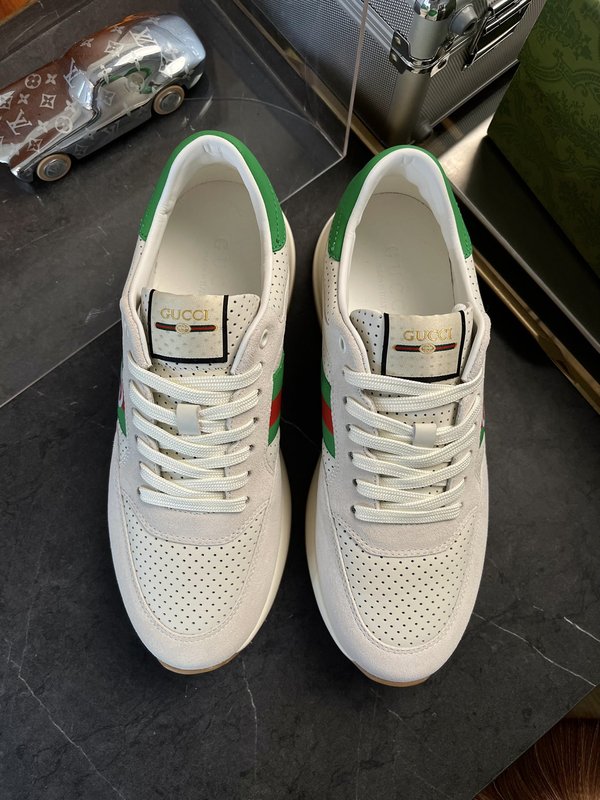 Gucci 남성 레트로 컬러 블록 캐주얼 운동화 001-180102