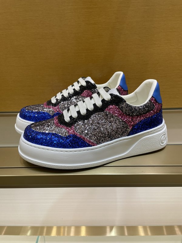 GUCCI 구찌 커플 가죽 스니커즈 001-180107