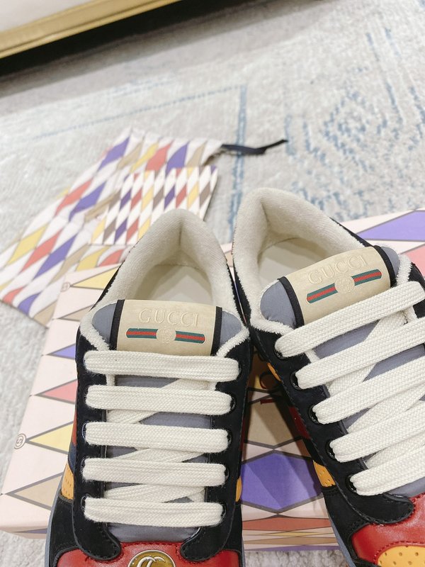 Gucci 클래식 더티 스니커즈 1:1 정밀 복제 001-180132