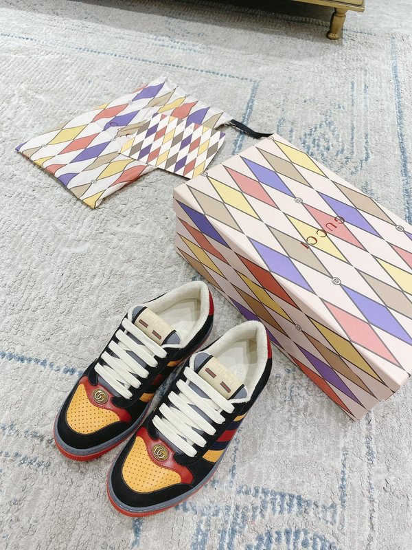 Gucci 클래식 더티 스니커즈 1:1 정밀 복제 001-180132