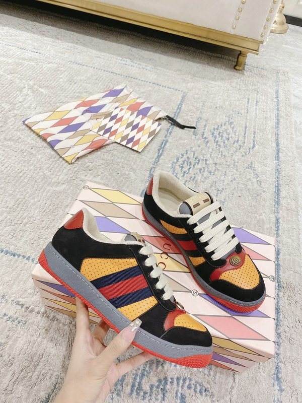 Gucci 클래식 더티 스니커즈 1:1 정밀 복제 001-180132
