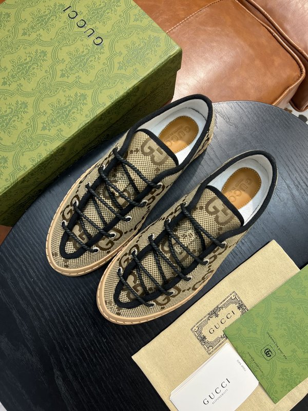 Gucci 커플 캔버스 운동화 001-180186