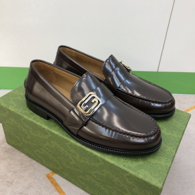 GUCCI 정장 로퍼 가죽 바닥 001-180193