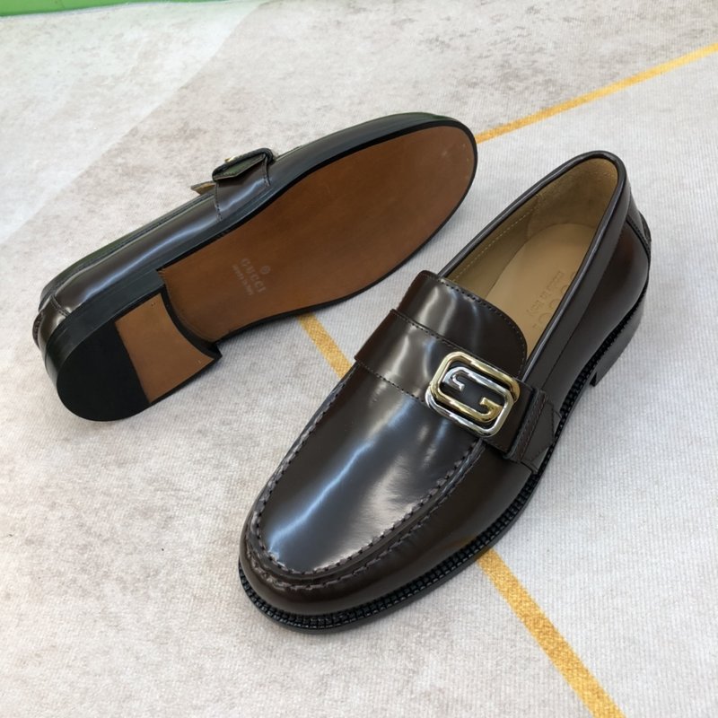 GUCCI 정장 로퍼 가죽 바닥 001-180193