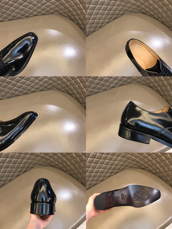 GUCCI 남성 비즈니스 정장 캐주얼 가죽 신발 001-180194