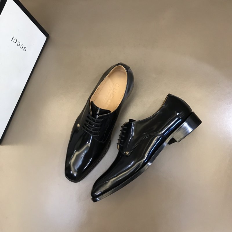 GUCCI 남성 비즈니스 정장 캐주얼 가죽 신발 001-180194