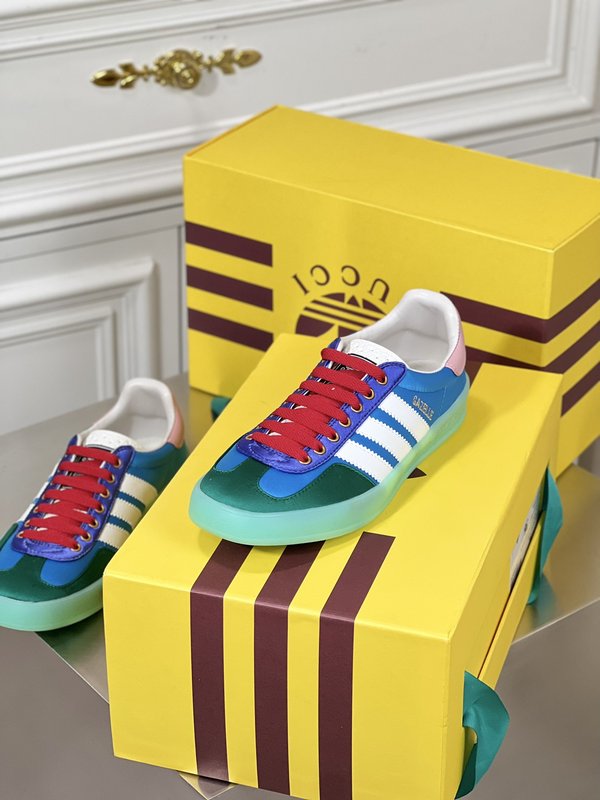 adidas x Gucci Gazelle 커플 운동화 001-180196