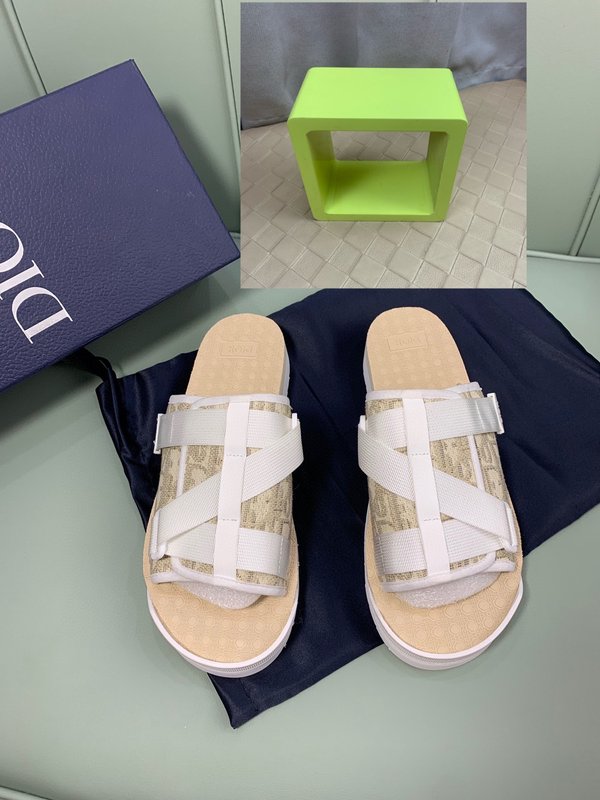 Dior 남성 소가죽 프린트 샌들 001-180421