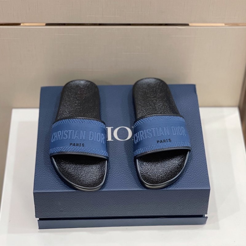 Dior2023ss 남성 소 가죽 슬리퍼 001-180426