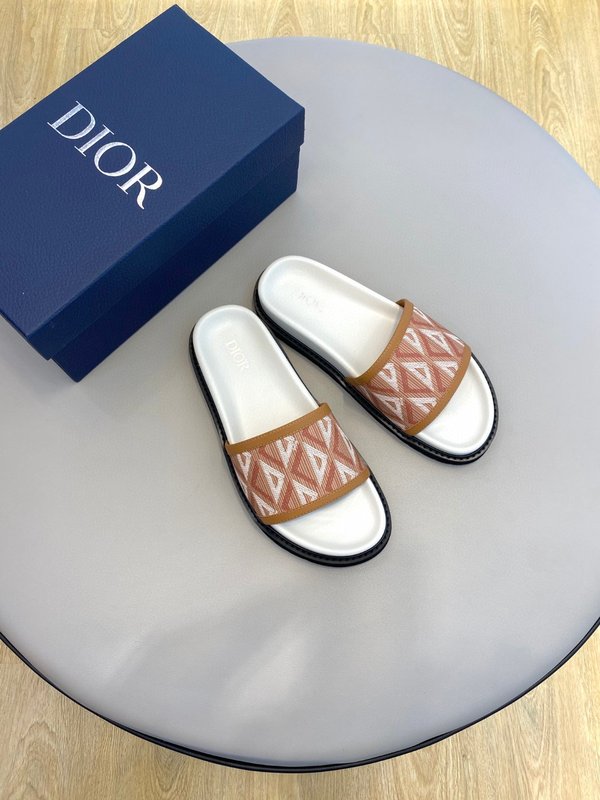 Dior 남성 수입 가죽 슬리퍼 001-180430