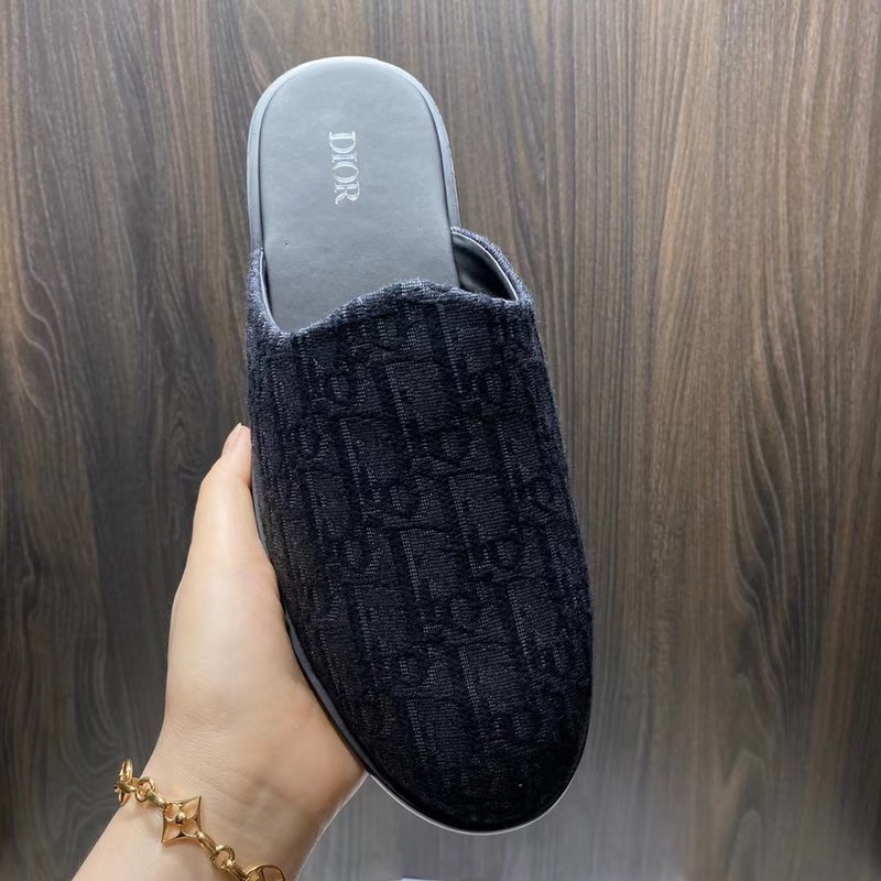 DIOR 디오르 남성 여름 캔버스 슬리퍼 001-180499
