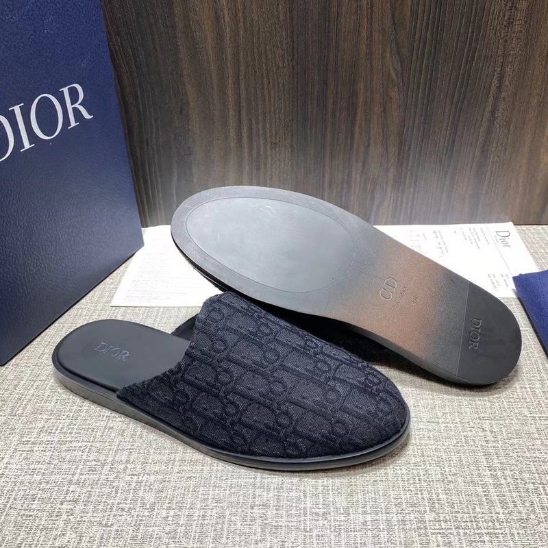 DIOR 디오르 남성 여름 캔버스 슬리퍼 001-180499
