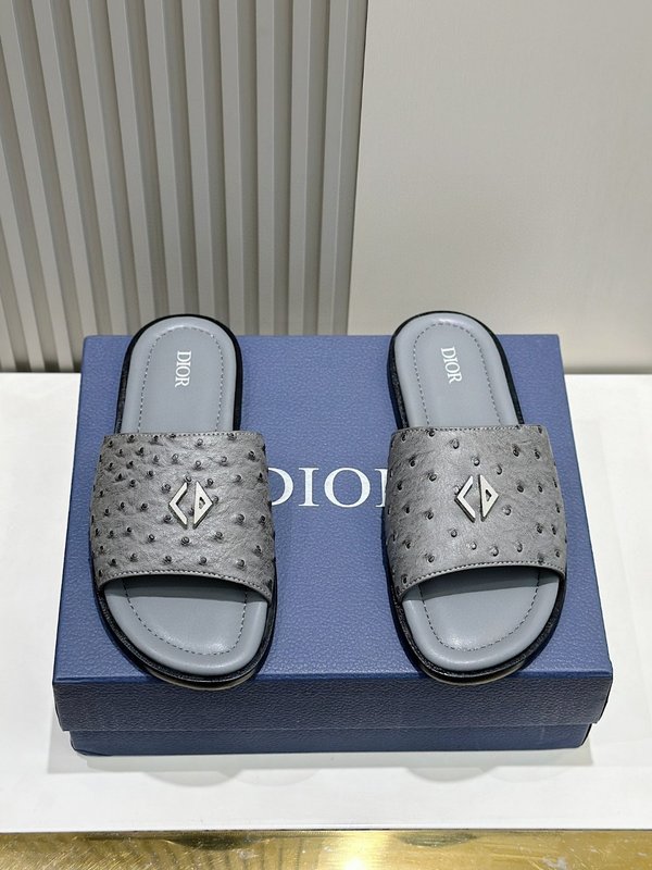 Dior Alias 남성 가죽 슬리퍼 001-180534