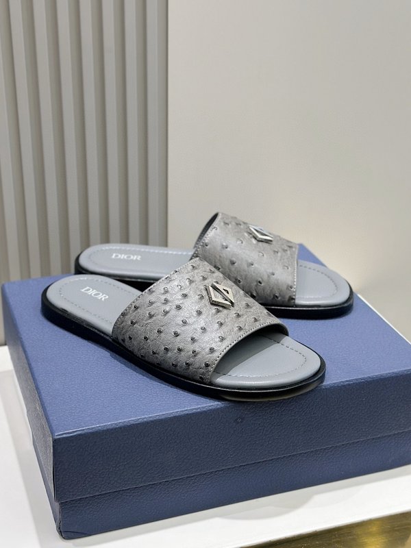 Dior Alias 남성 가죽 슬리퍼 001-180534