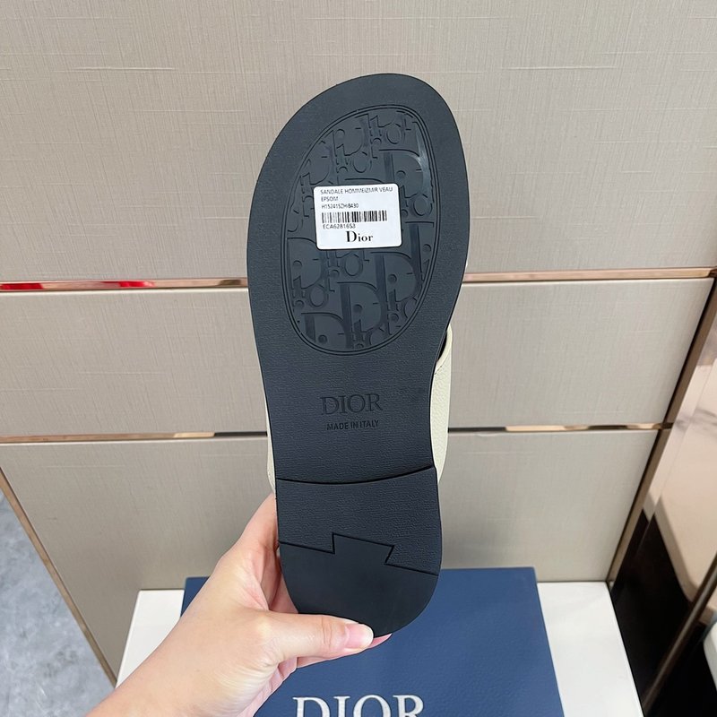 Dior Alias 남성 크로스 밴드 슬리퍼 001-180541