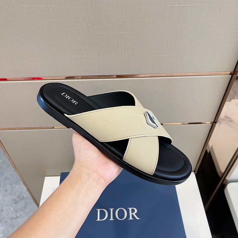 Dior Alias 남성 크로스 밴드 슬리퍼 001-180541