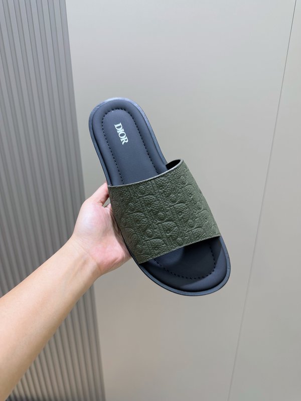 디올 Dior Alias 남성 가죽 슬리퍼 001-180577