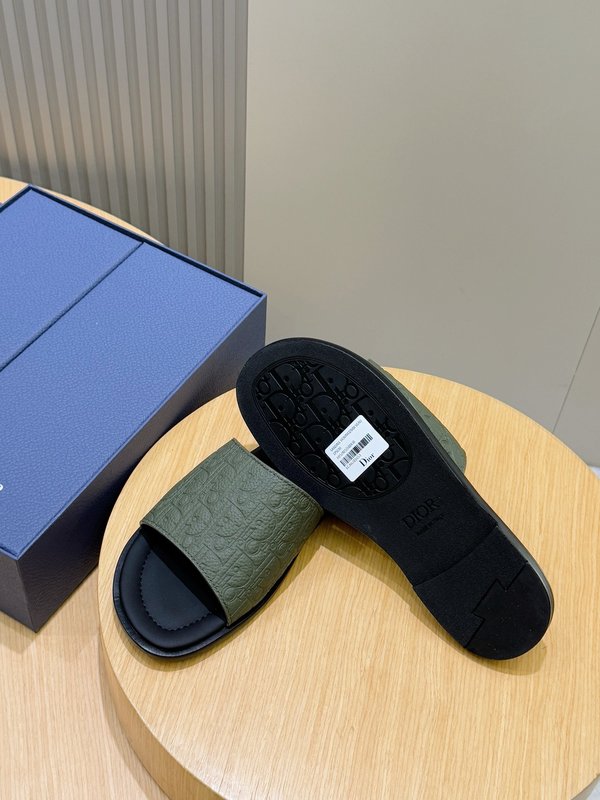 디올 Dior Alias 남성 가죽 슬리퍼 001-180577