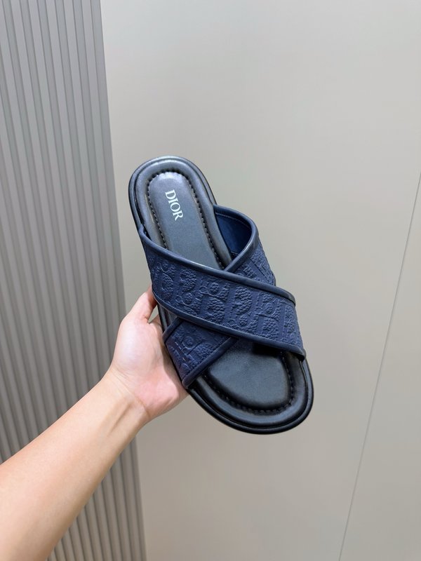 Dior Alias 남성 가죽 슬리퍼 001-180580
