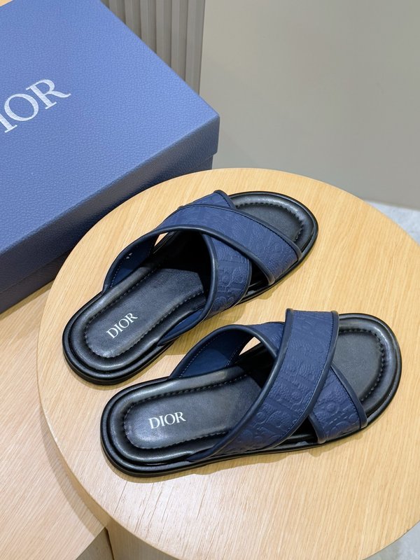 Dior Alias 남성 가죽 슬리퍼 001-180580