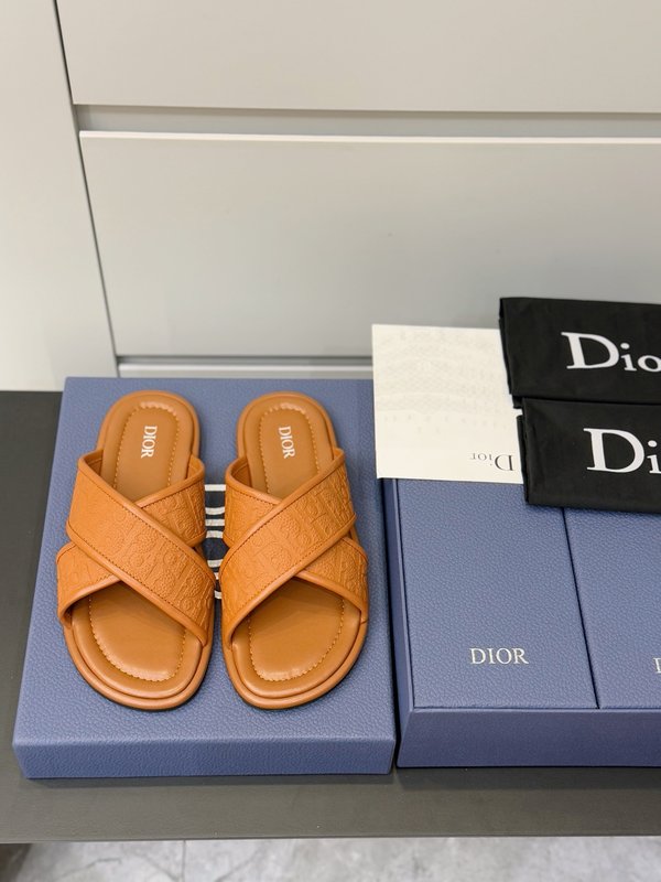 Dior Alias 남성 가죽 슬리퍼 001-180581