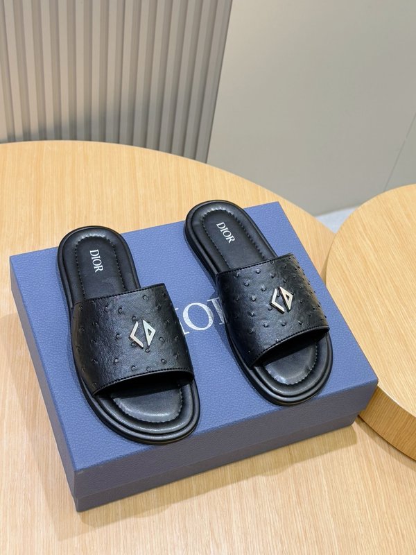 Dior Alias 남성 가죽 슬리퍼 001-180582