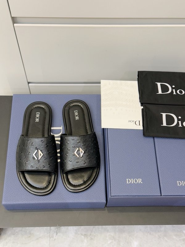Dior Alias 남성 가죽 슬리퍼 001-180582