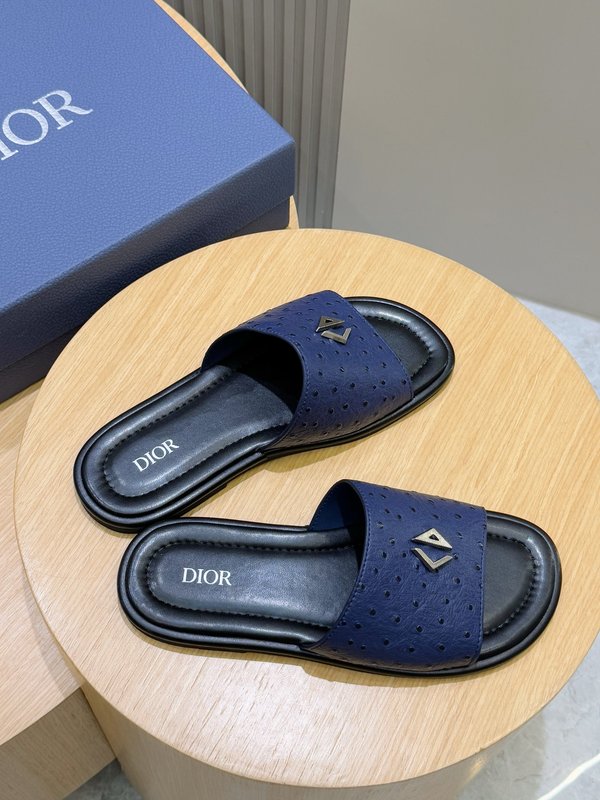 Dior Alias 남성 가죽 슬리퍼 001-180583