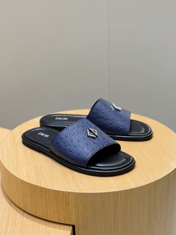 Dior Alias 남성 가죽 슬리퍼 001-180583