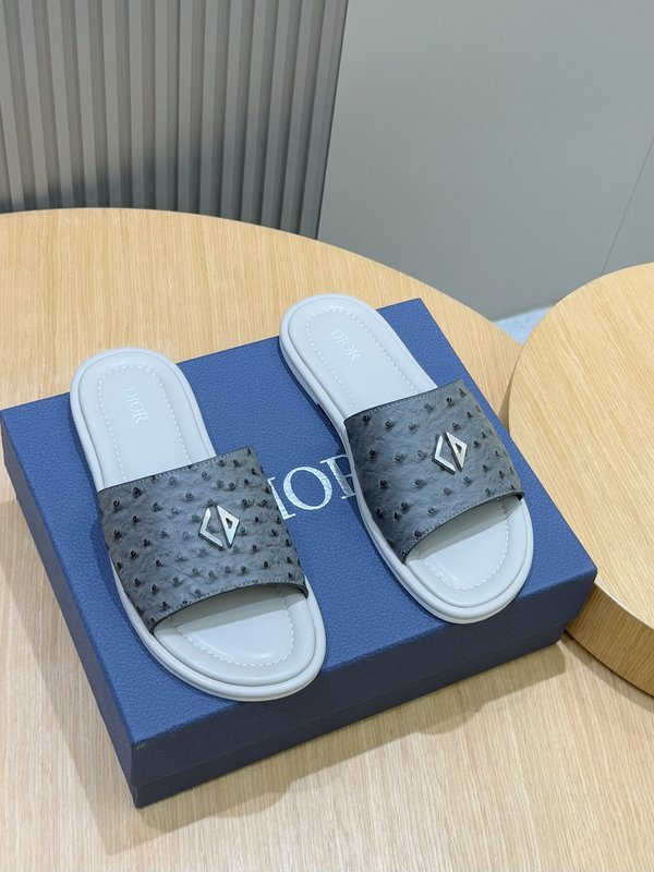 Dior Alias 남성 가죽 슬리퍼 001-180584