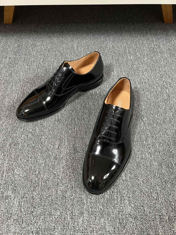 디올 Dior 남성 인쇄 소가죽 구두 001-180587