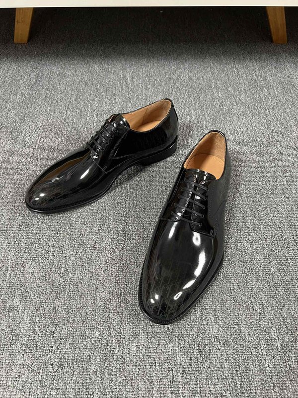 디올 Dior 남성 인쇄 소가죽 구두 001-180590