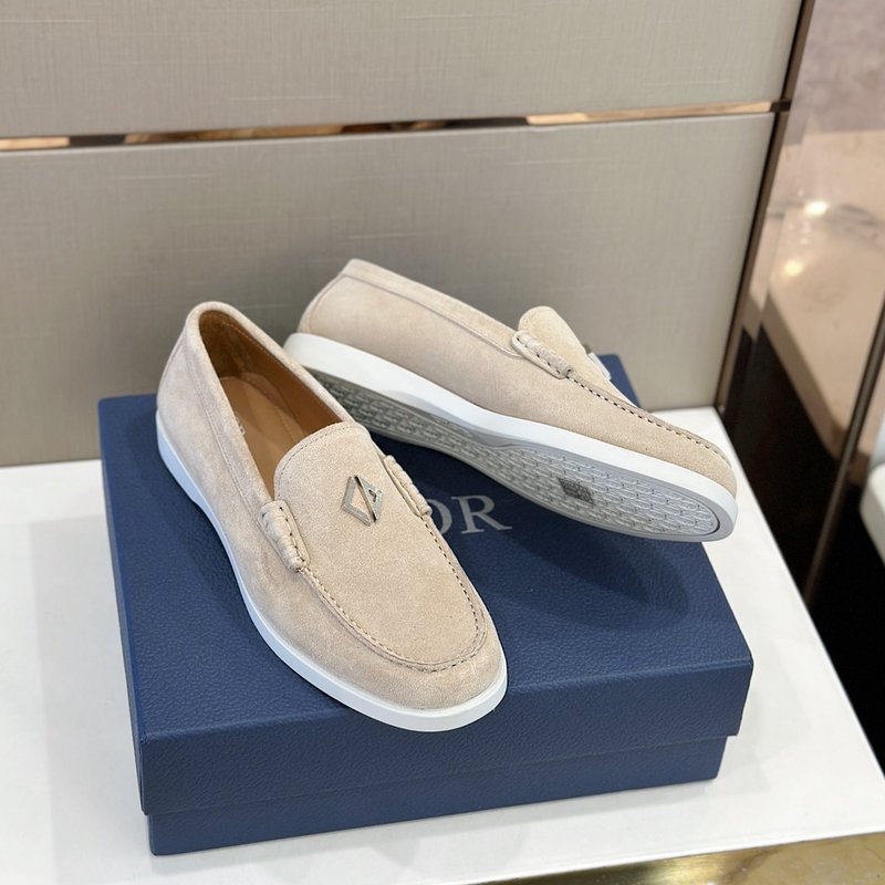 Dior Granville 남성 스웨이드 로퍼 001-180600