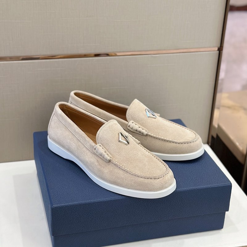 Dior Granville 남성 스웨이드 로퍼 001-180600
