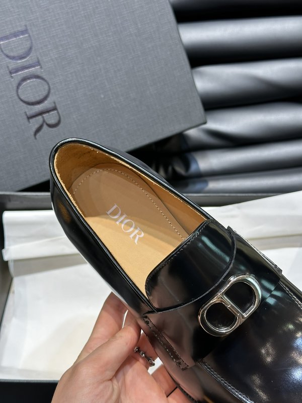 Dior 남성 정장 가죽 대저 구두 001-180645