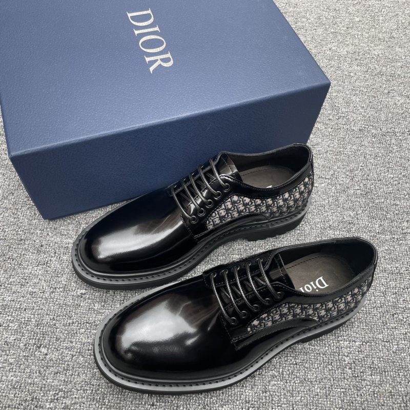 DIOR EXPLORER 블랙 더비 슈즈 001-180649