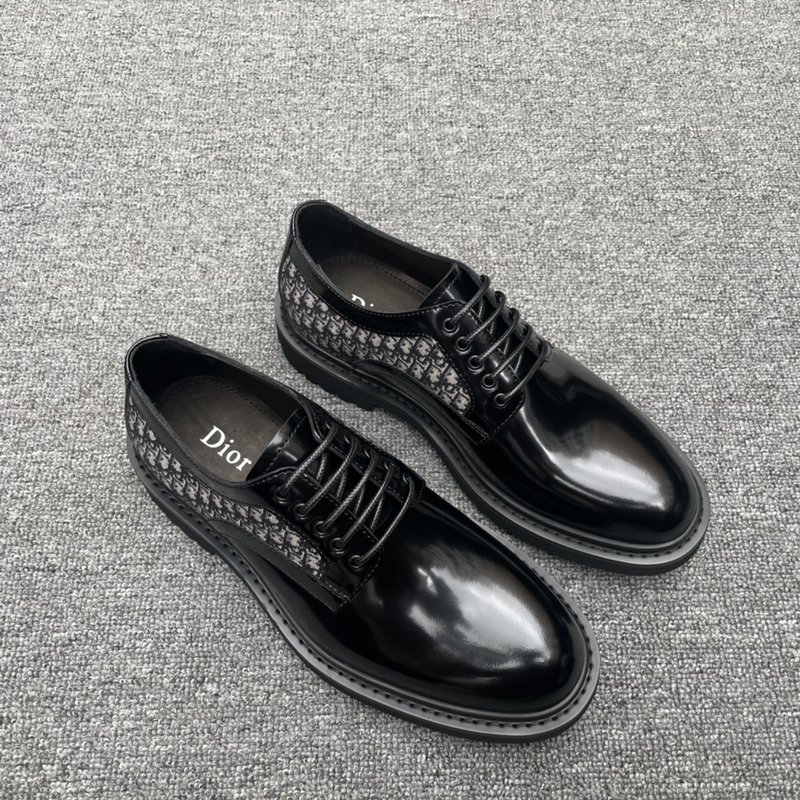 DIOR EXPLORER 블랙 더비 슈즈 001-180649