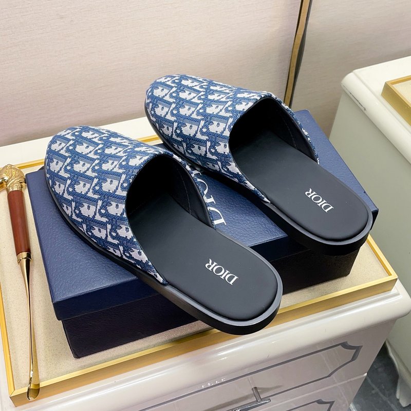 Dior B28 오블리크 프린트 슬리퍼 001-180660