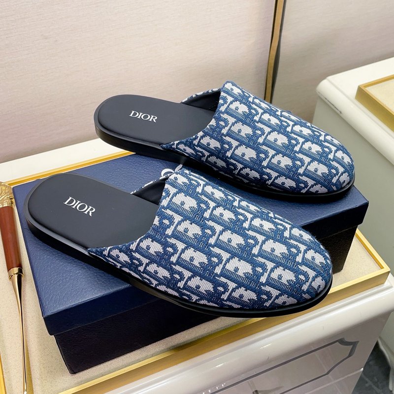 Dior B28 오블리크 프린트 슬리퍼 001-180660